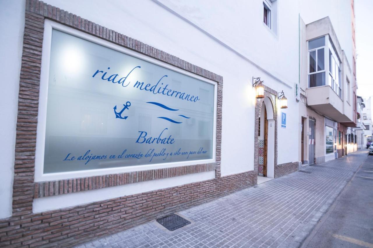 Pension Riad Mediterraneo Barbate Buitenkant foto